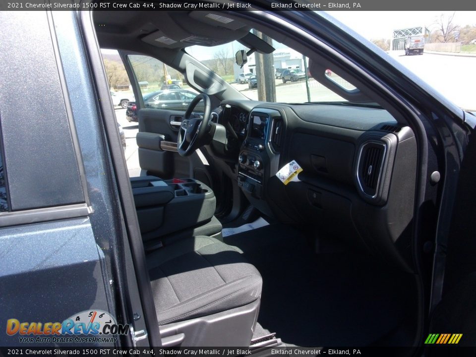 2021 Chevrolet Silverado 1500 RST Crew Cab 4x4 Shadow Gray Metallic / Jet Black Photo #17