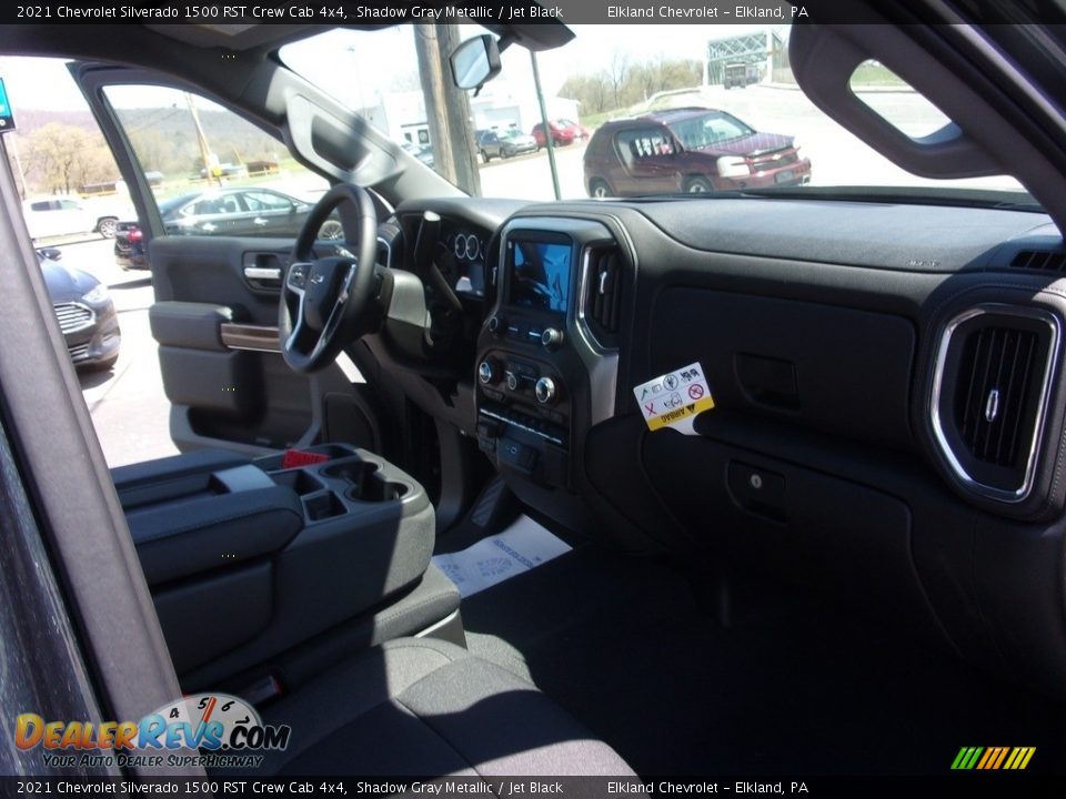 2021 Chevrolet Silverado 1500 RST Crew Cab 4x4 Shadow Gray Metallic / Jet Black Photo #18
