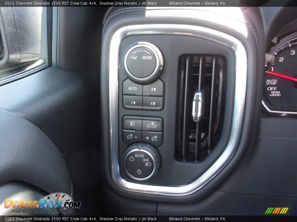 2021 Chevrolet Silverado 1500 RST Crew Cab 4x4 Shadow Gray Metallic / Jet Black Photo #25