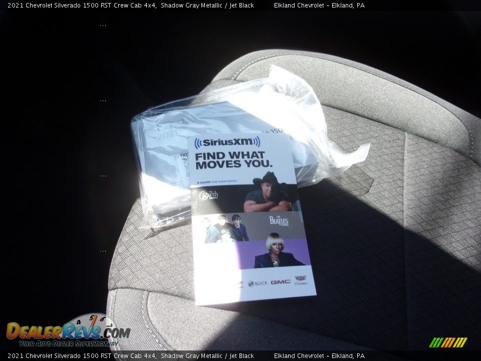 2021 Chevrolet Silverado 1500 RST Crew Cab 4x4 Shadow Gray Metallic / Jet Black Photo #34