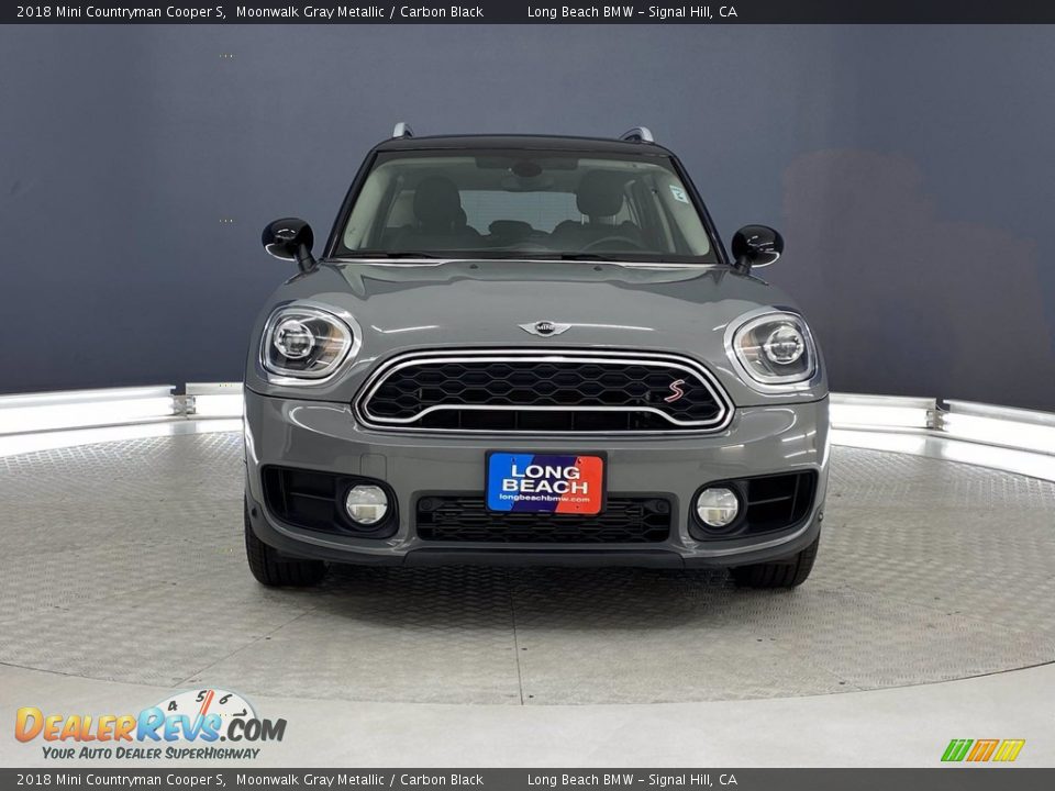 2018 Mini Countryman Cooper S Moonwalk Gray Metallic / Carbon Black Photo #2