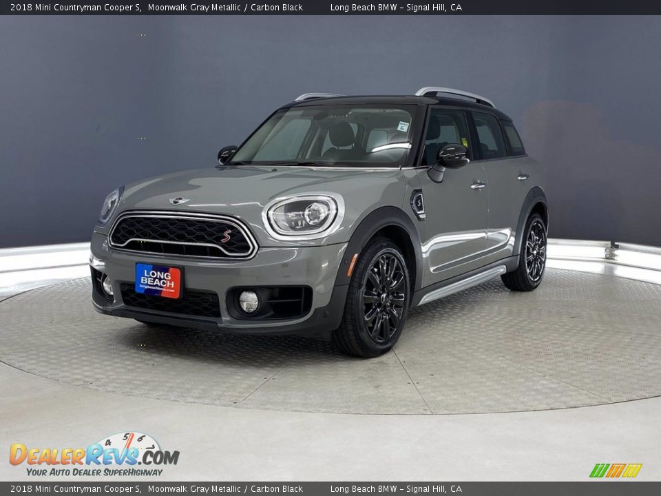 2018 Mini Countryman Cooper S Moonwalk Gray Metallic / Carbon Black Photo #3