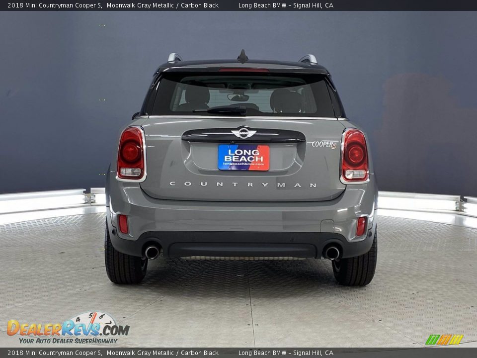 2018 Mini Countryman Cooper S Moonwalk Gray Metallic / Carbon Black Photo #4