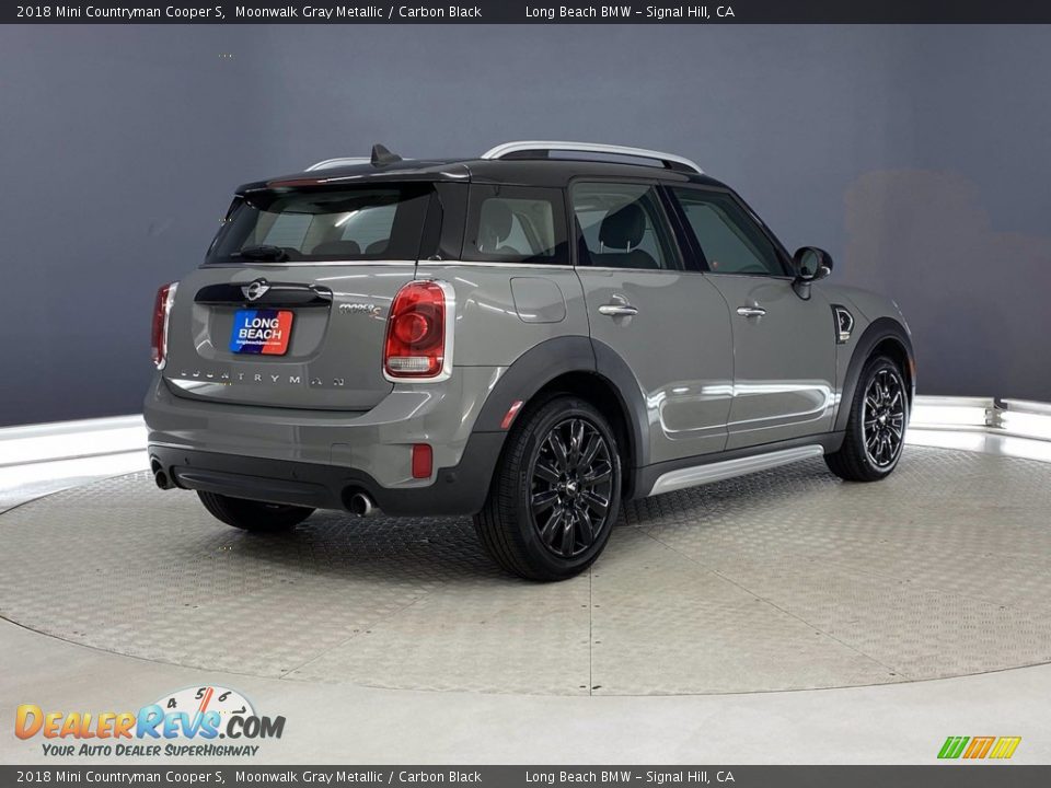 2018 Mini Countryman Cooper S Moonwalk Gray Metallic / Carbon Black Photo #5