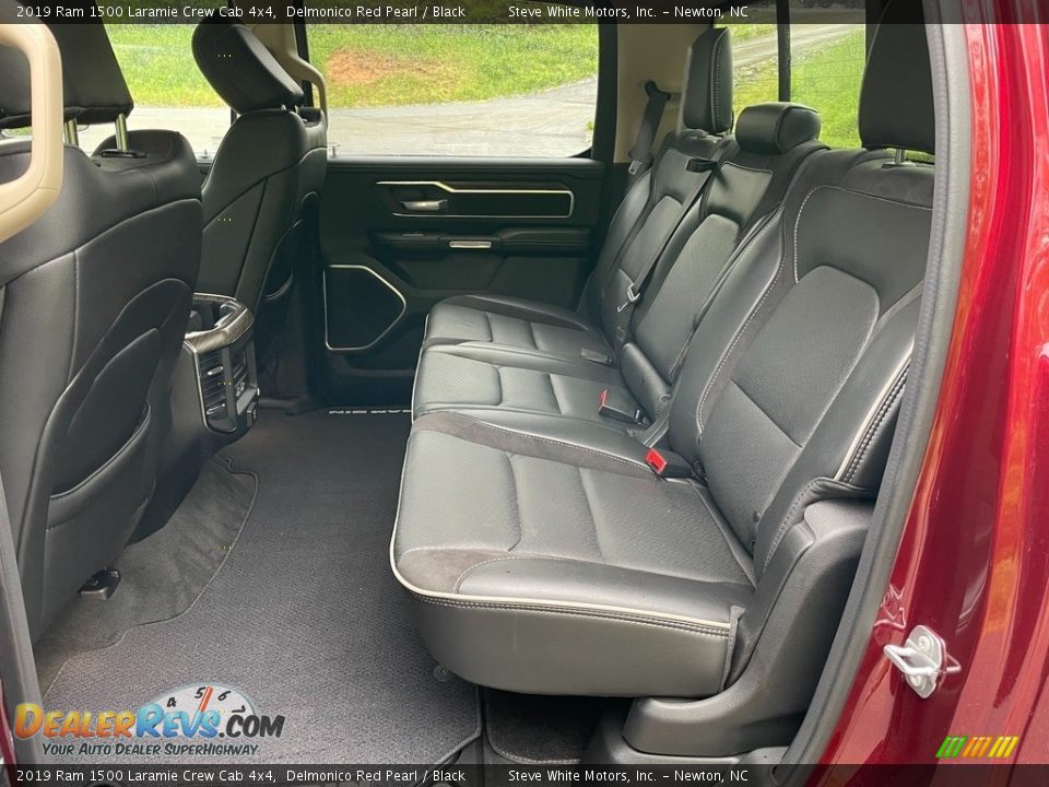 2019 Ram 1500 Laramie Crew Cab 4x4 Delmonico Red Pearl / Black Photo #14