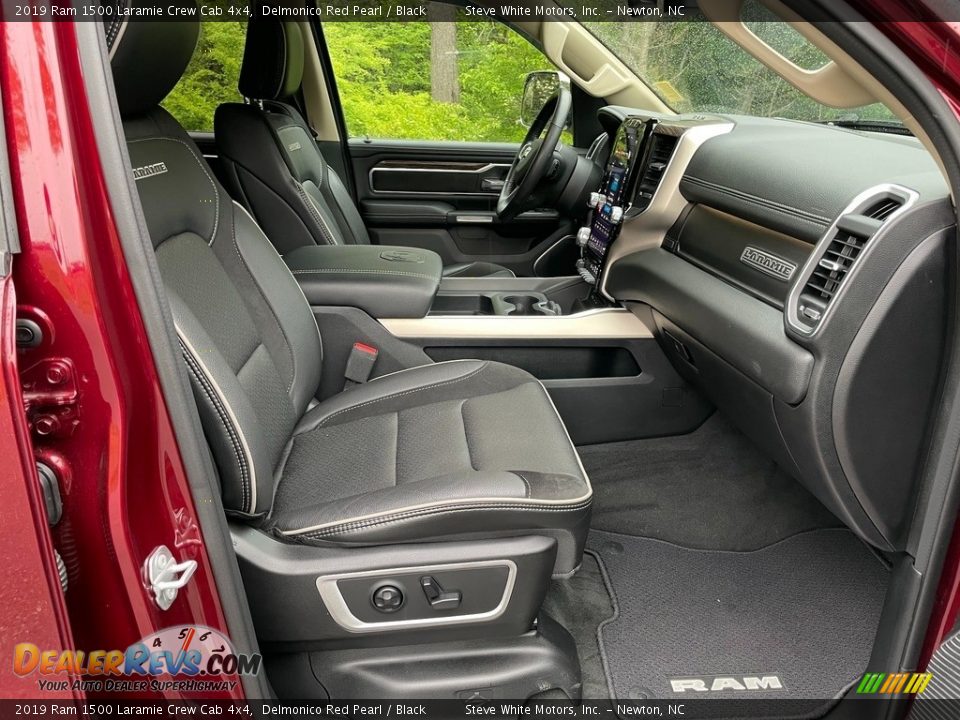 2019 Ram 1500 Laramie Crew Cab 4x4 Delmonico Red Pearl / Black Photo #17