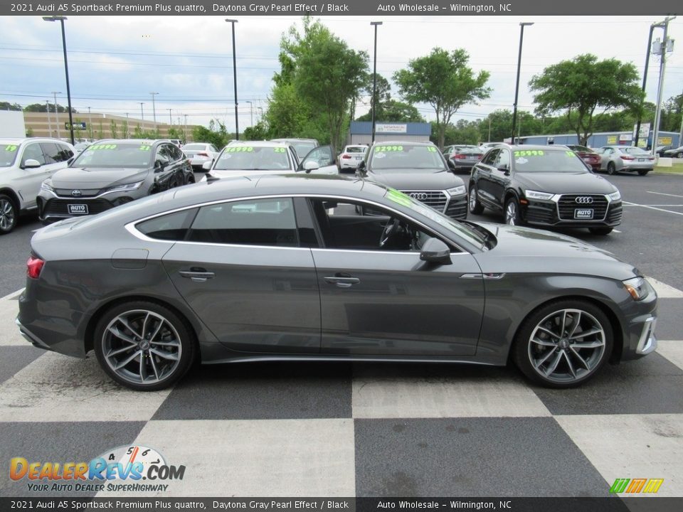 Daytona Gray Pearl Effect 2021 Audi A5 Sportback Premium Plus quattro Photo #3