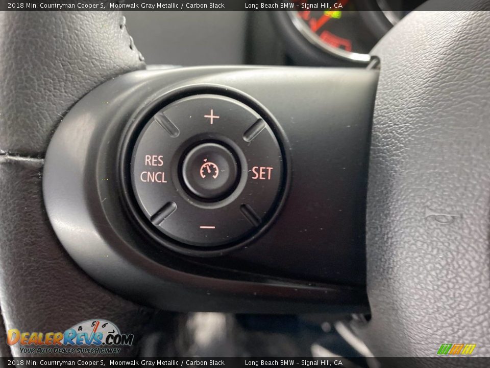 2018 Mini Countryman Cooper S Moonwalk Gray Metallic / Carbon Black Photo #20