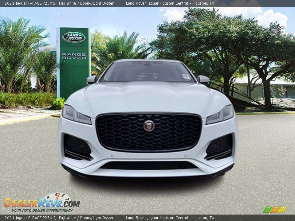 2021 Jaguar F-PACE P250 S Fuji White / Ebony/Light Oyster Photo #8