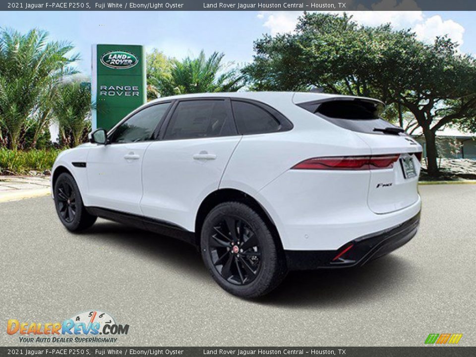 2021 Jaguar F-PACE P250 S Fuji White / Ebony/Light Oyster Photo #10