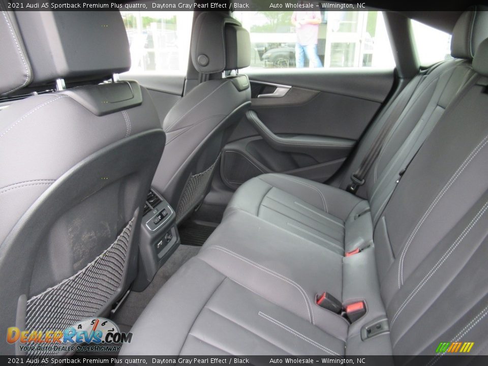 Rear Seat of 2021 Audi A5 Sportback Premium Plus quattro Photo #11