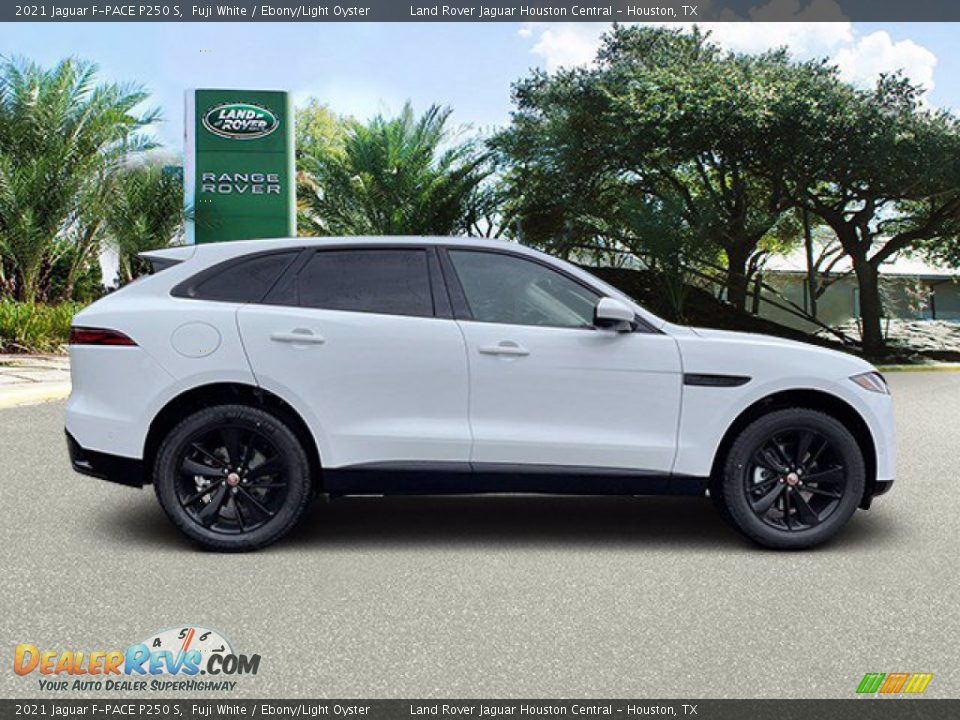 2021 Jaguar F-PACE P250 S Fuji White / Ebony/Light Oyster Photo #11