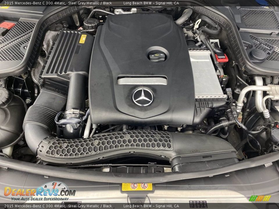 2015 Mercedes-Benz C 300 4Matic 2.0 Liter DI Twin-Scroll Turbocharged DOHC 16-Valve VVT 4 Cylinder Engine Photo #12