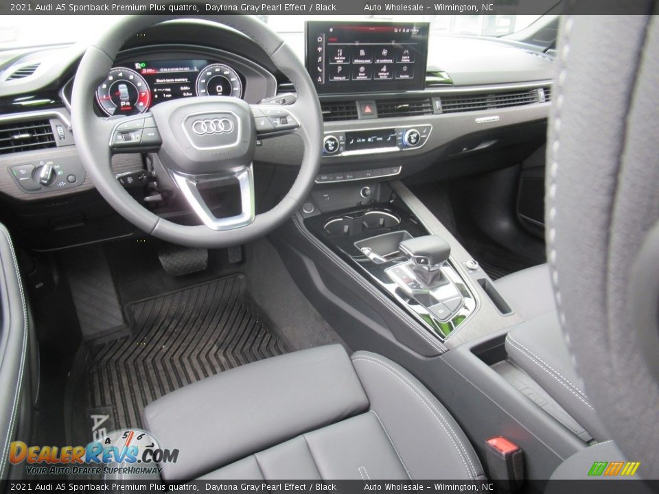 Black Interior - 2021 Audi A5 Sportback Premium Plus quattro Photo #15