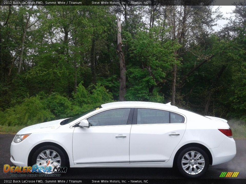 Summit White 2012 Buick LaCrosse FWD Photo #1