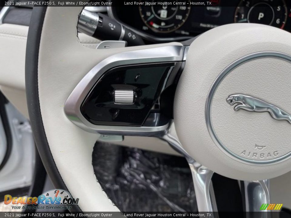 2021 Jaguar F-PACE P250 S Fuji White / Ebony/Light Oyster Photo #16