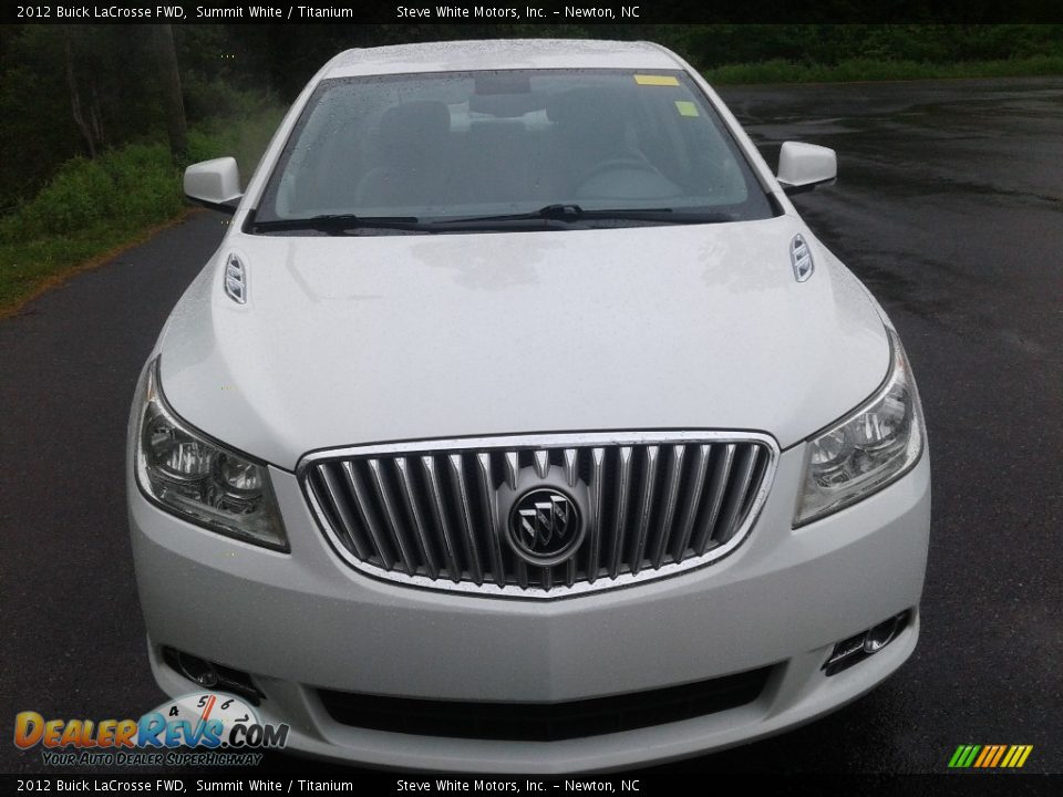 2012 Buick LaCrosse FWD Summit White / Titanium Photo #3