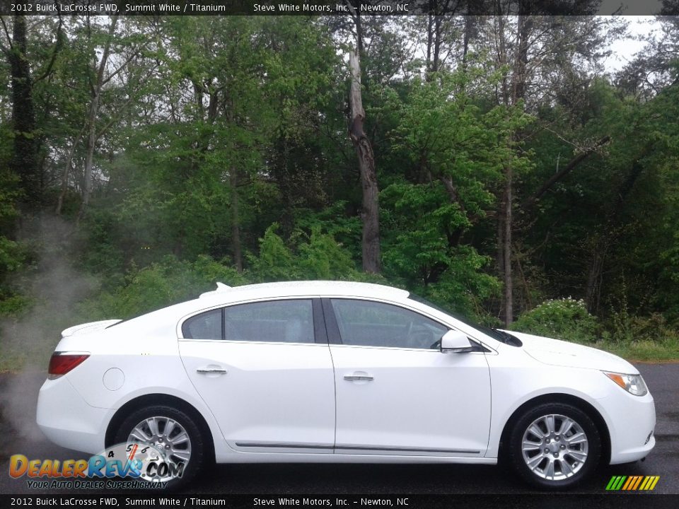 Summit White 2012 Buick LaCrosse FWD Photo #5