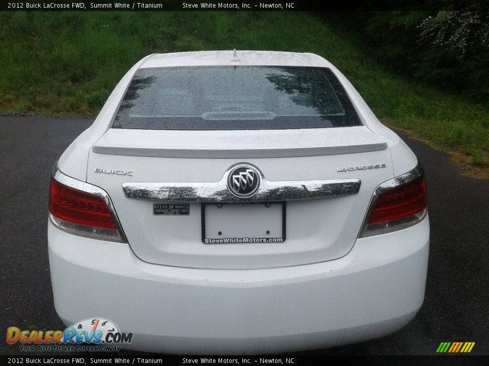 Summit White 2012 Buick LaCrosse FWD Photo #7