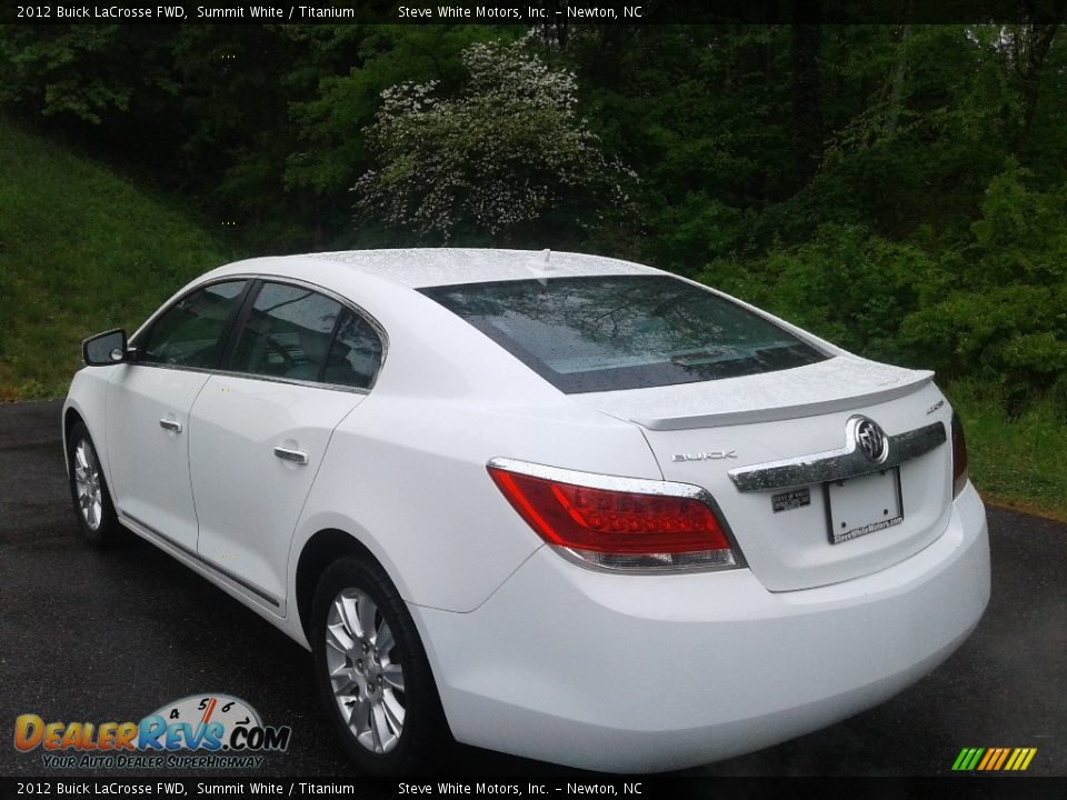 Summit White 2012 Buick LaCrosse FWD Photo #8