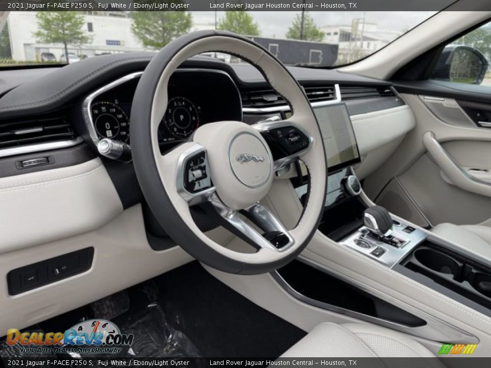 2021 Jaguar F-PACE P250 S Fuji White / Ebony/Light Oyster Photo #27