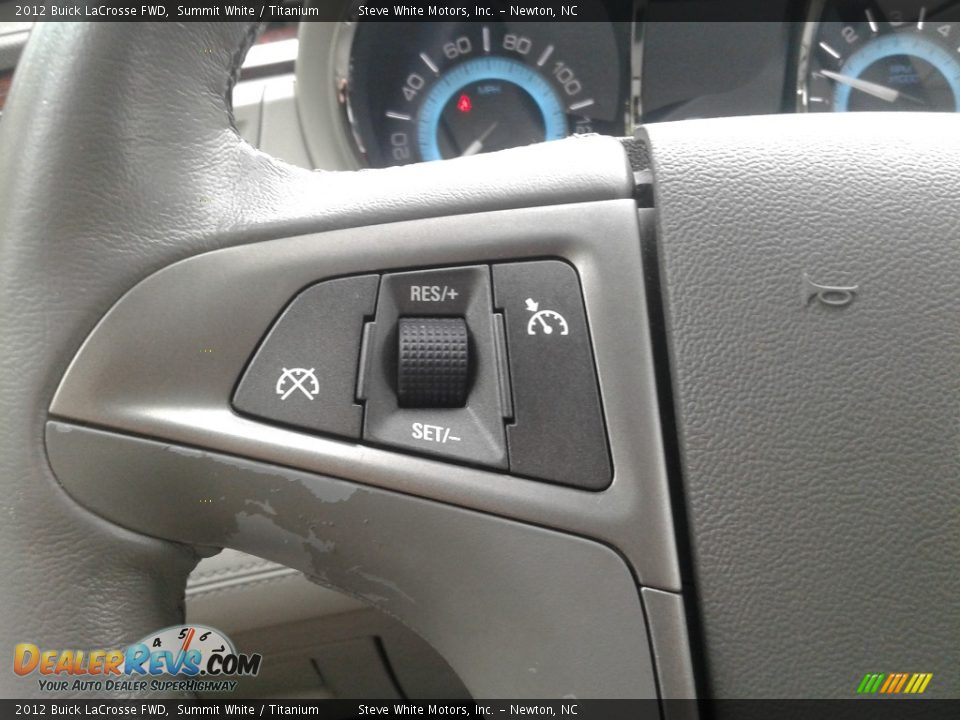 2012 Buick LaCrosse FWD Steering Wheel Photo #16