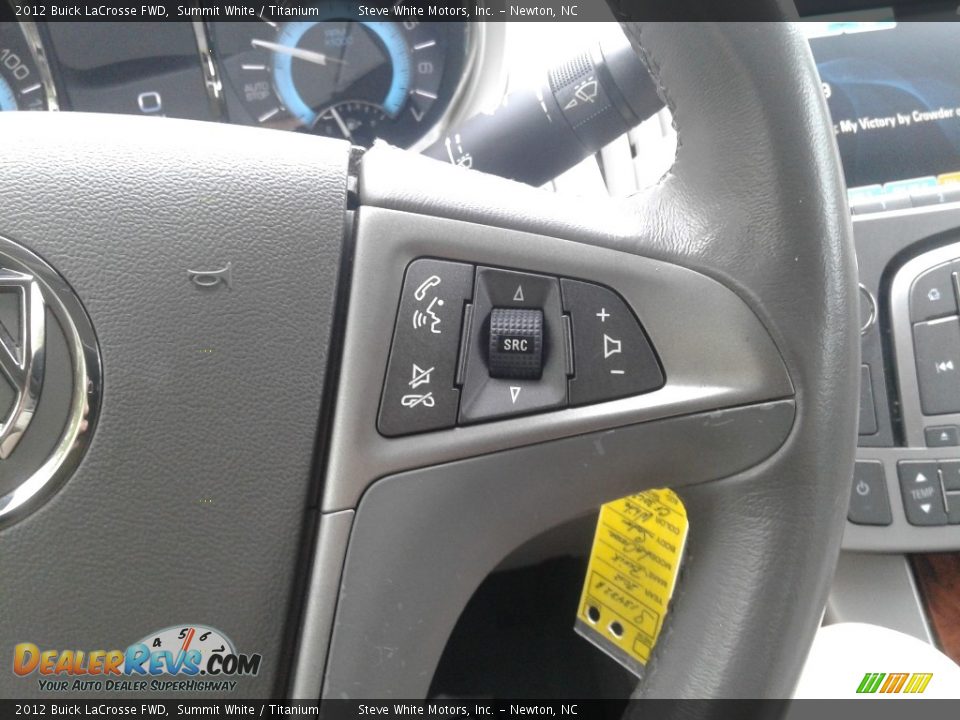 2012 Buick LaCrosse FWD Steering Wheel Photo #17