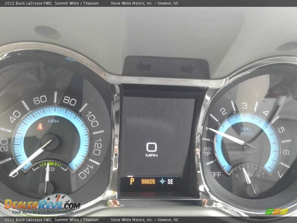 2012 Buick LaCrosse FWD Gauges Photo #19