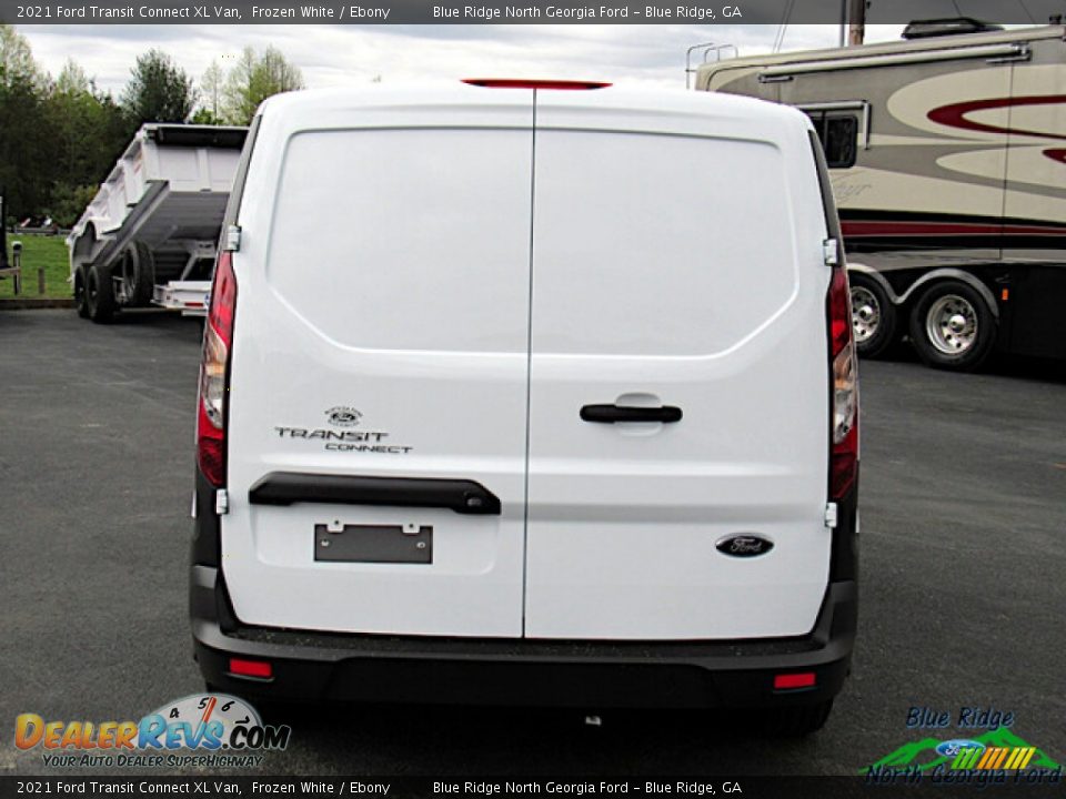 2021 Ford Transit Connect XL Van Frozen White / Ebony Photo #4