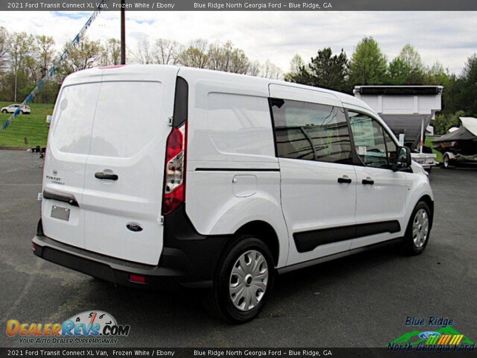 2021 Ford Transit Connect XL Van Frozen White / Ebony Photo #5