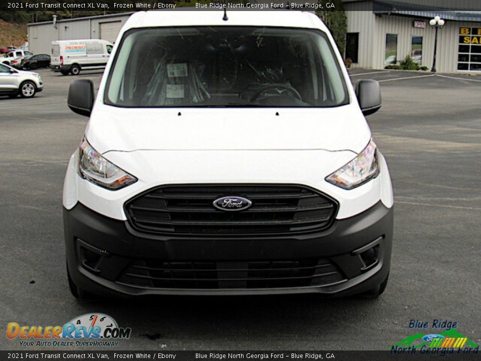 2021 Ford Transit Connect XL Van Frozen White / Ebony Photo #8