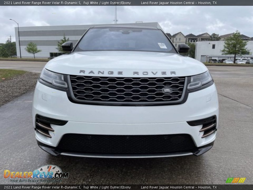 2021 Land Rover Range Rover Velar R-Dynamic S Fuji White / Light Oyster/Ebony Photo #8