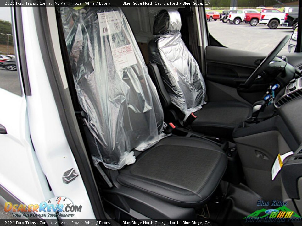 2021 Ford Transit Connect XL Van Frozen White / Ebony Photo #12