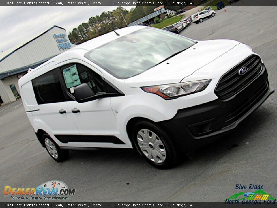 2021 Ford Transit Connect XL Van Frozen White / Ebony Photo #26