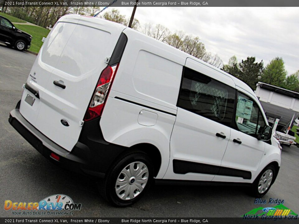 2021 Ford Transit Connect XL Van Frozen White / Ebony Photo #27