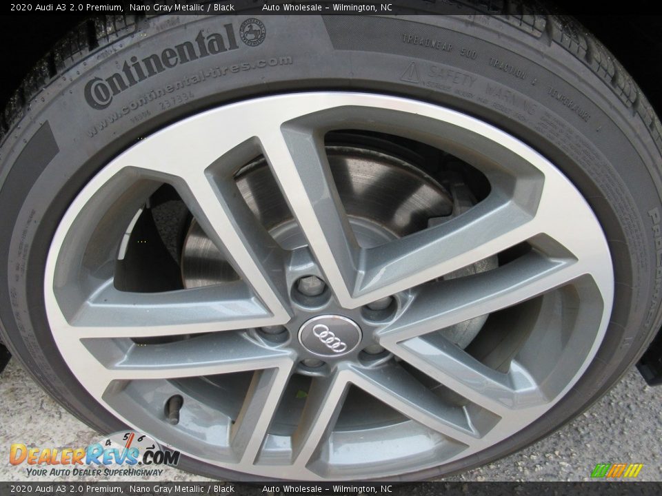 2020 Audi A3 2.0 Premium Nano Gray Metallic / Black Photo #7