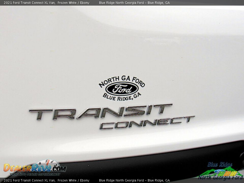 2021 Ford Transit Connect XL Van Frozen White / Ebony Photo #29