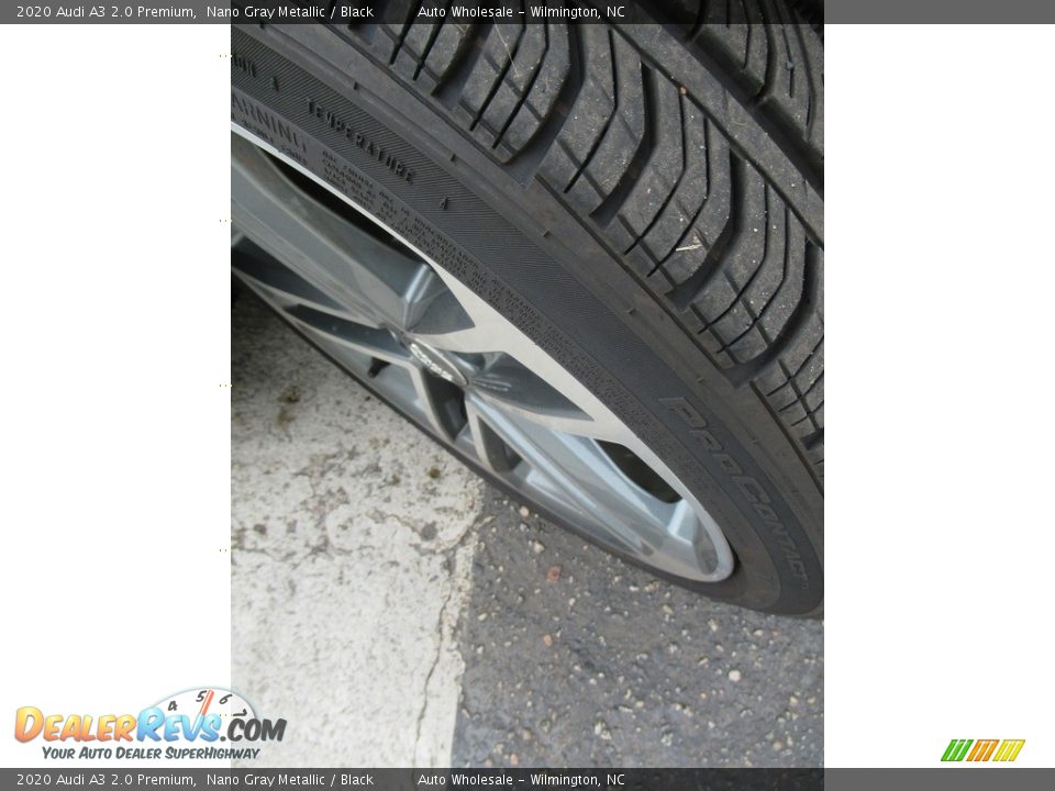 2020 Audi A3 2.0 Premium Nano Gray Metallic / Black Photo #8