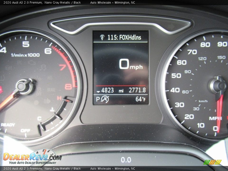 2020 Audi A3 2.0 Premium Gauges Photo #16