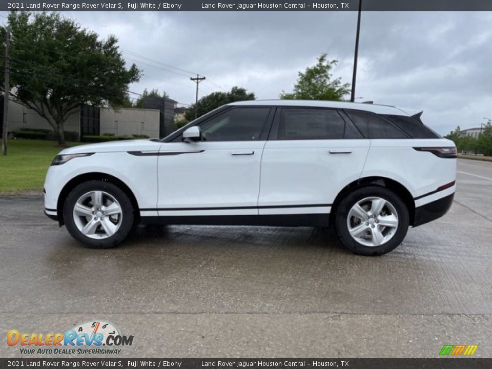 2021 Land Rover Range Rover Velar S Fuji White / Ebony Photo #6