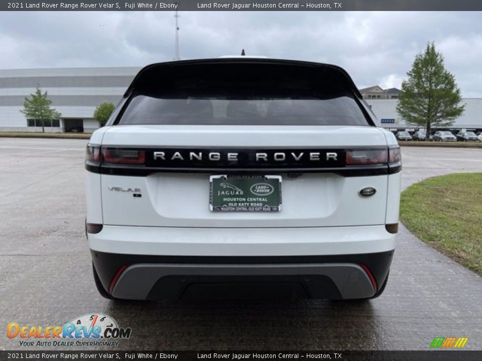 2021 Land Rover Range Rover Velar S Fuji White / Ebony Photo #7