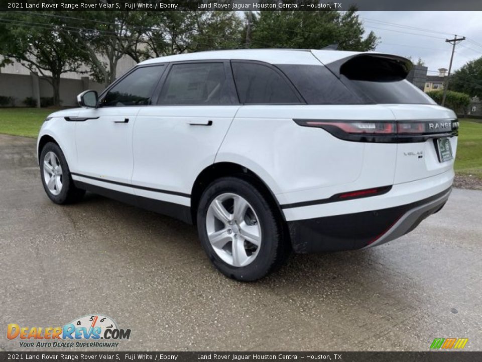 2021 Land Rover Range Rover Velar S Fuji White / Ebony Photo #10