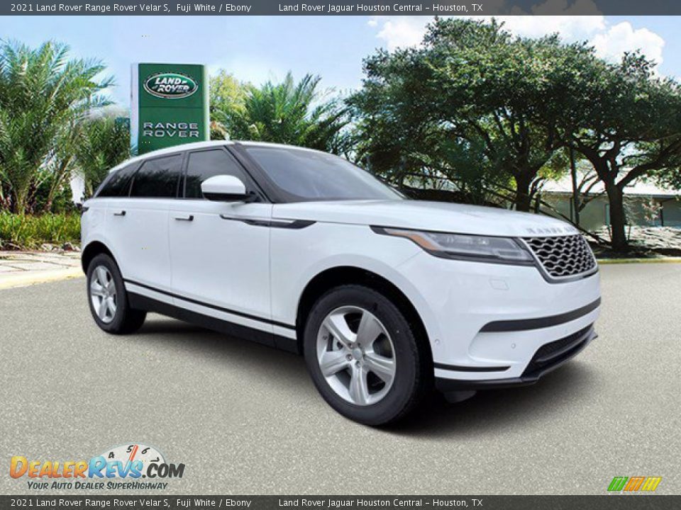 2021 Land Rover Range Rover Velar S Fuji White / Ebony Photo #12