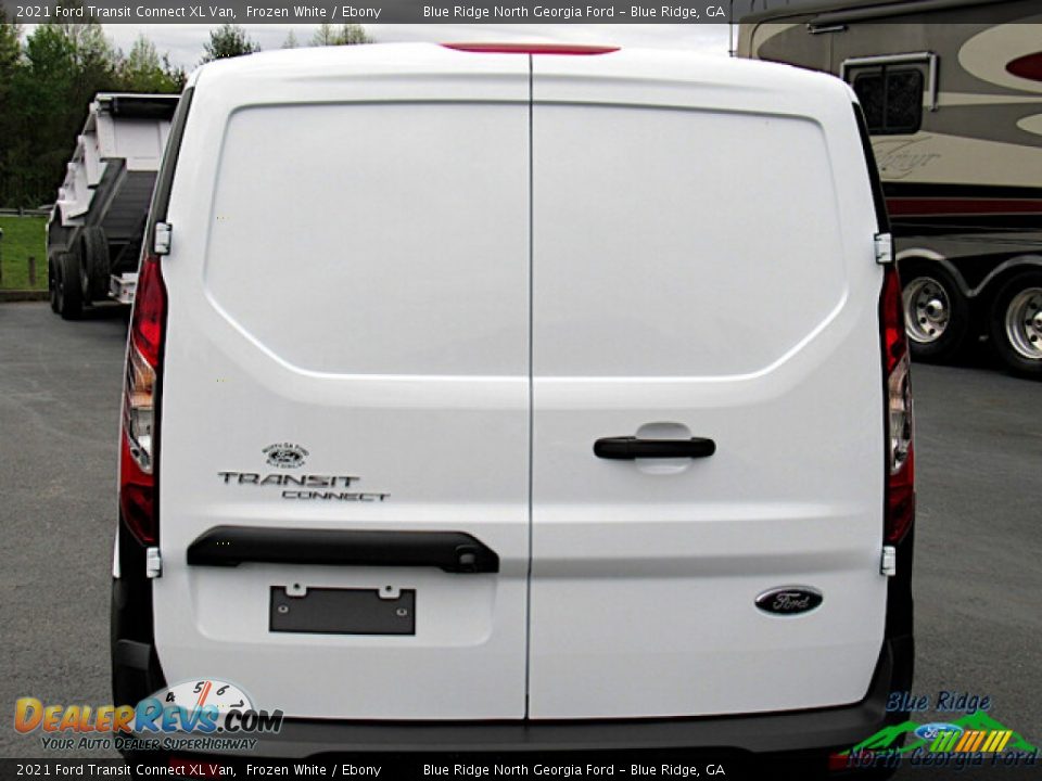 2021 Ford Transit Connect XL Van Frozen White / Ebony Photo #4