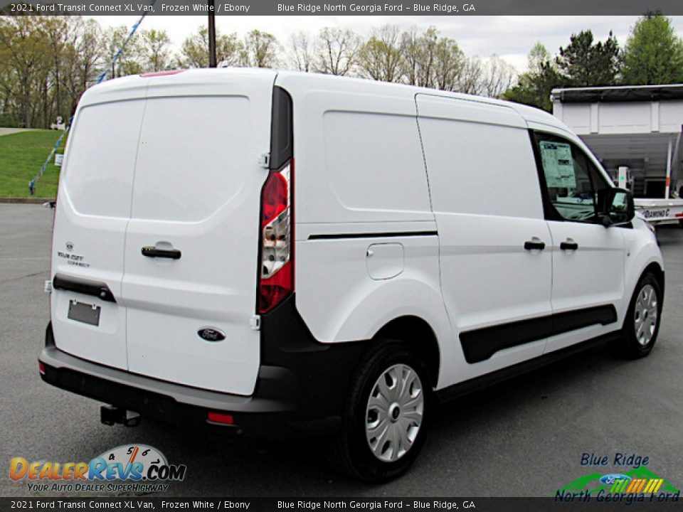 2021 Ford Transit Connect XL Van Frozen White / Ebony Photo #5