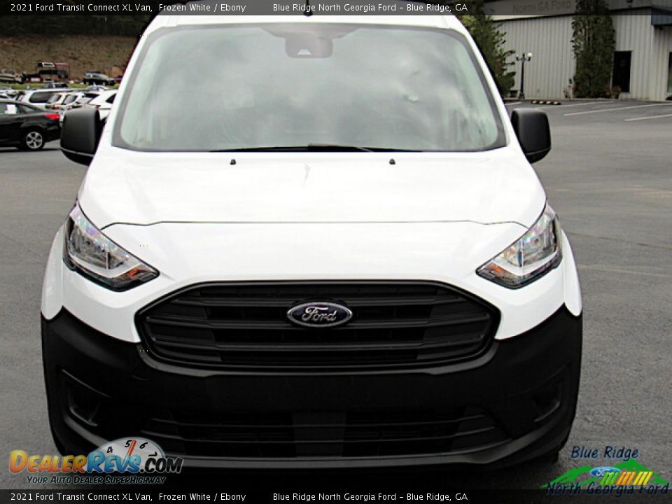 2021 Ford Transit Connect XL Van Frozen White / Ebony Photo #8