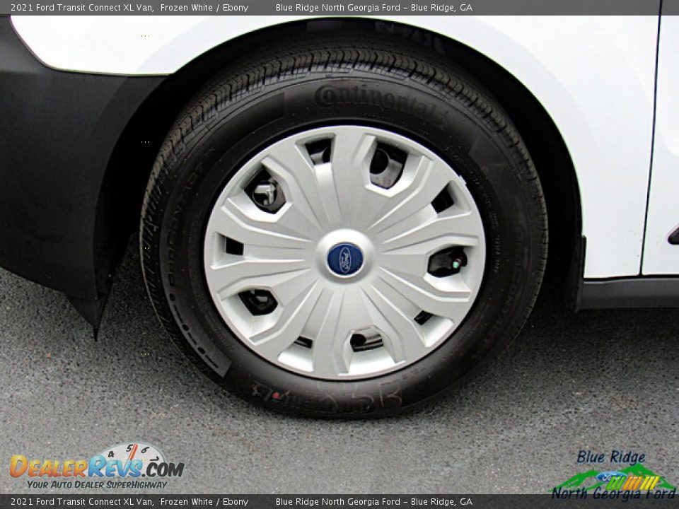 2021 Ford Transit Connect XL Van Frozen White / Ebony Photo #9