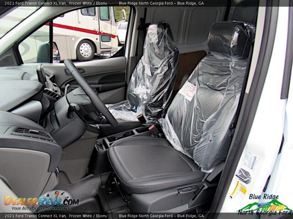 2021 Ford Transit Connect XL Van Frozen White / Ebony Photo #10