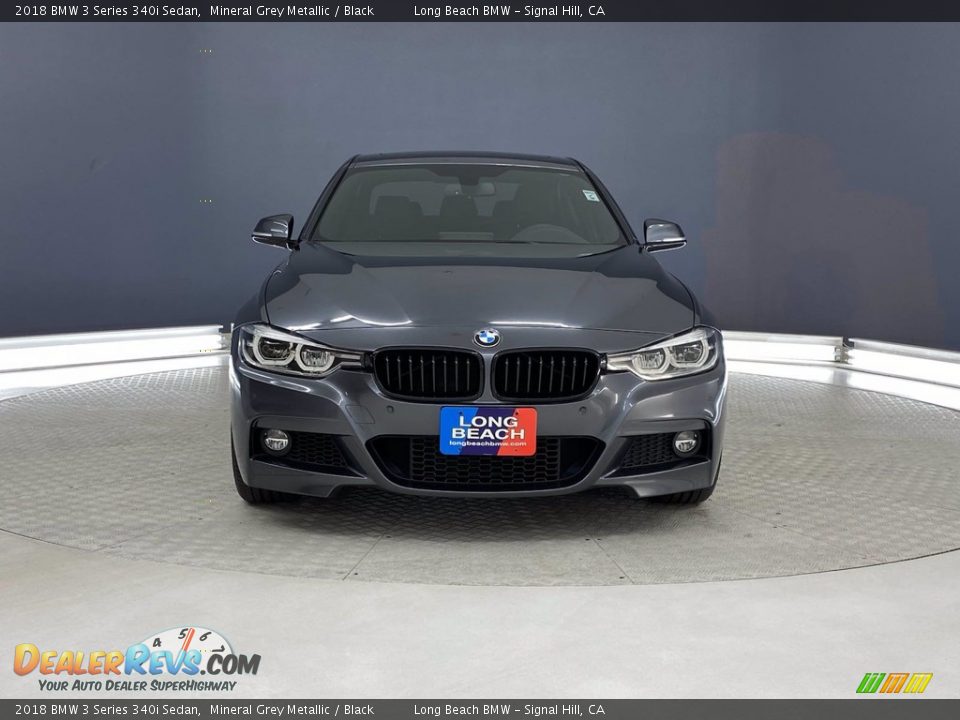 2018 BMW 3 Series 340i Sedan Mineral Grey Metallic / Black Photo #2