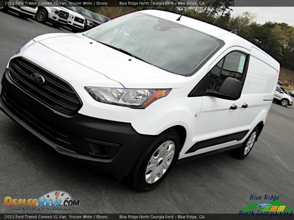 2021 Ford Transit Connect XL Van Frozen White / Ebony Photo #24